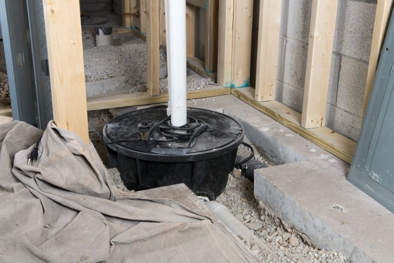 Sewage Sump Pump Installation